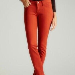 Citizens of Humanity Cotton Blend Orange Jeans Size 27